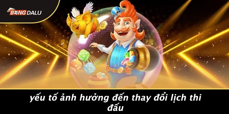 lịch thi đấu bóng đá